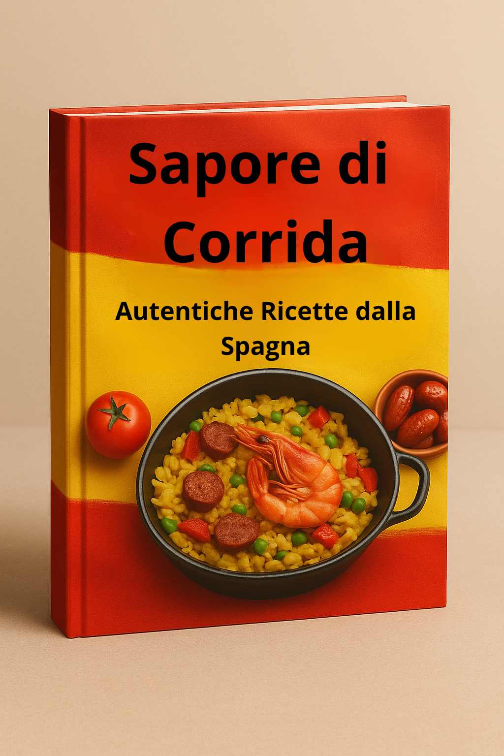 Taste of Bullfighting -ebook with 50 Authentic Recipes from Spanish Cuisine.